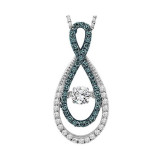 Gems One 14KT Yellow Gold & Diamond Rhythm Of Love Neckwear Pendant  - 5/8 ctw - ROL1011-4YCBL photo