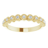 14K Yellow 1/6 CTW Diamond Anniversary Band - 123420605P photo 3