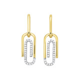 Gems One 10Kt Yellow Gold Diamond (1/6Ctw) Earring - ER10377-1YSC photo