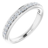 14K White 1/3 CTW Diamond Anniversary Band - 1231926004P photo