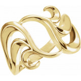 14K Yellow Freeform Ring - 547333034P photo