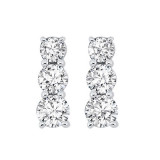 Gems One Silver Diamond (1/3Ctw) Earring - ER10327-SSF photo