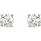 Platinum 1/4 CTW Diamond Stud Earrings - 6753560054P photo 2
