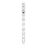 14K White 1/4 CTW Diamond Anniversary Band - 123208600P photo 4