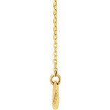 14K Yellow Rope Infinity-Inspired 18 Necklace - 865616001P photo 2