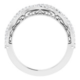 14K White 1/4 CTW Diamond Anniversary Band - 123125600P photo 2