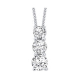 Gems One 14Kt White Gold Diamond (1Ctw) Pendant - PD10310-4WC photo