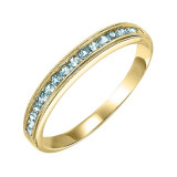 Gems One 10Kt Yellow Gold Aquamarine (1/3 Ctw) Ring - FR1266-1Y photo