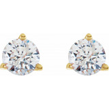 14K Yellow 1/5 CTW Diamond Stud Earrings - 6623360130P photo 2