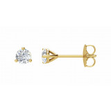 14K Yellow 1/5 CTW Diamond Stud Earrings - 6623360130P photo