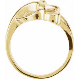 10K Yellow Freeform Ring - 5706105270P photo 2