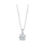 Gems One 14Kt White Gold Diamond (1/2Ctw) Pendant - PD10493-4WD photo