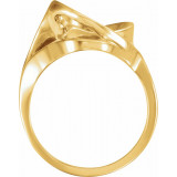 14K Yellow Freeform Ring - 525120111P photo 2