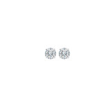Gems One 14Kt White Gold Diamond (1/10 Ctw) Earring - SE6010G6-4W photo