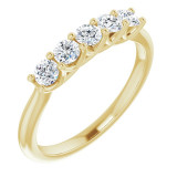 14K Yellow 1/2 CTW Diamond Anniversary Band - 1238736001P photo