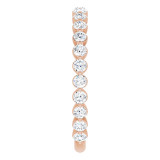 14K Rose 3/4 CTW Diamond Anniversary Band - 123013603P photo 4