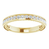 14K Yellow 1/2 CTW Diamond Anniversary Band - 124250601P photo 3