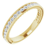 14K Yellow 1/2 CTW Diamond Anniversary Band - 124250601P photo