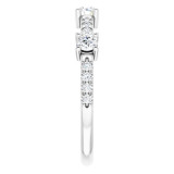 14K White 3/8 CTW Diamond Anniversary Band - 1241016004P photo 4