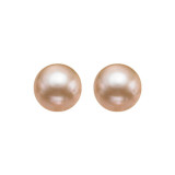 Gems One Silver Pearl (2 Ctw) Earring - FPPS10.5-SS photo