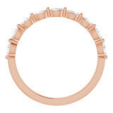 14K Rose 1/4 CTW Diamond Anniversary Band - 123294602P photo 2