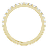 14K Yellow 1/2 CTW Diamond Matching Band - 123792621P photo 2