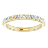 14K Yellow 1/2 CTW Diamond Matching Band - 123792621P photo 3