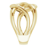 14K Yellow Criss-Cross Ring - 65212060000P photo 4