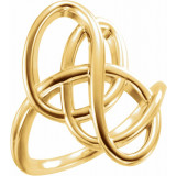 14K Yellow Freeform Ring - 51519102P photo