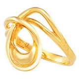 14K Yellow Freeform Ring - 4301A13671P photo