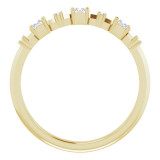 14K Yellow 1/6 CTW Diamond Anniversary Band - 124217601P photo 2