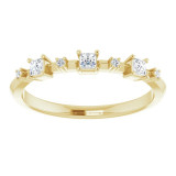 14K Yellow 1/6 CTW Diamond Anniversary Band - 124217601P photo 3