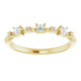 14K Yellow 1/6 CTW Diamond Anniversary Band - 124217601P photo 3