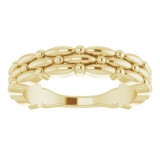 14K Yellow Stackable Ring - 51669102P photo 3