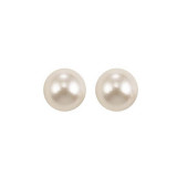 Gems One 14Kt White Gold Pearl (1 Ctw) Earring - PS6.5AA-4W photo
