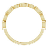 14K Yellow 1/4 CTW Diamond Anniversary Band - 1236336018P photo 2