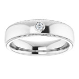 14K White .06 CTW Diamond Ring - 1232146042P photo 3