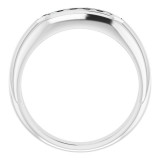 14K White 1/4 CTW Diamond Men's Ring - 98526012P photo 2