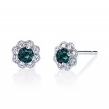Stanton Color 14k Gold Alexandrite Earrrings photo