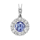 Gems One 14KT White Gold & Diamond Rhythm Of Love Neckwear Pendant   - 1/2 ctw - ROL1092-4WCT photo