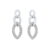 Gems One Silver Earring - ER10517-SS photo