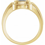 14K Yellow Onyx Ring - 9728101P photo 2