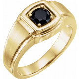 14K Yellow Onyx Ring - 9728101P photo