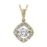 Gems One 14KT Yellow Gold & Diamond Rhythm Of Love Neckwear Pendant  - 1 ctw - ROL1152-4YC photo