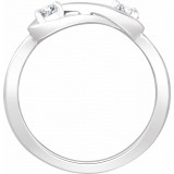 14K White 1/4 CTW Diamond Infinity-Inspired Ring - 65269760001P photo 2