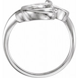 14K White Freeform Ring - 51525101P photo 2