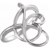 14K White Freeform Ring - 51525101P photo