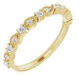 14K Yellow 1/5 CTW Diamond Anniversary Band - 124183601P photo