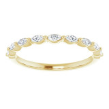 14K Yellow 1/4 CTW Diamond Anniversary Band - 123294601P photo 3