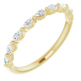 14K Yellow 1/4 CTW Diamond Anniversary Band - 123294601P photo